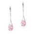 Picture of Dangel Earrings - Pink Zircon Crystal