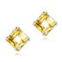 Picture of Stud Earrings - Yellow Zircon Crystal