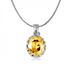 Picture of Zircon Crystal Pendant Necklace - Yellow Zircon Crystal